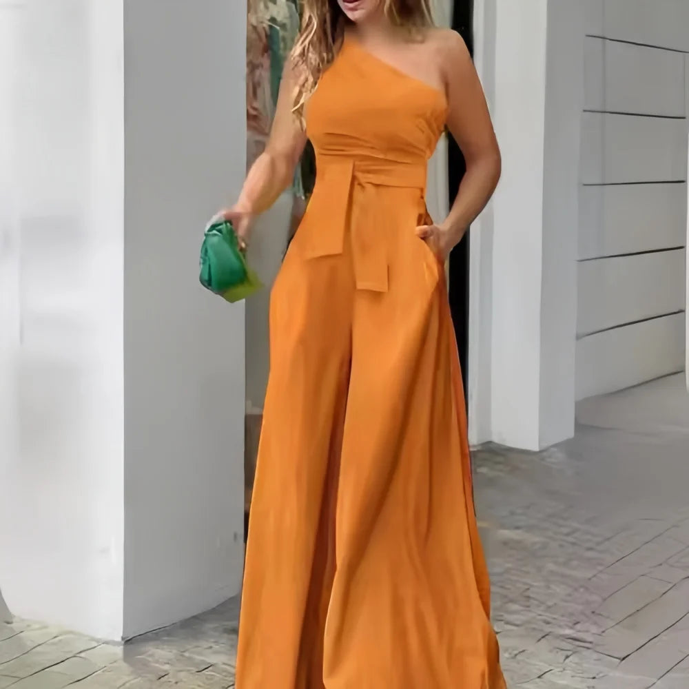 Off Shoulder Jumpsuit