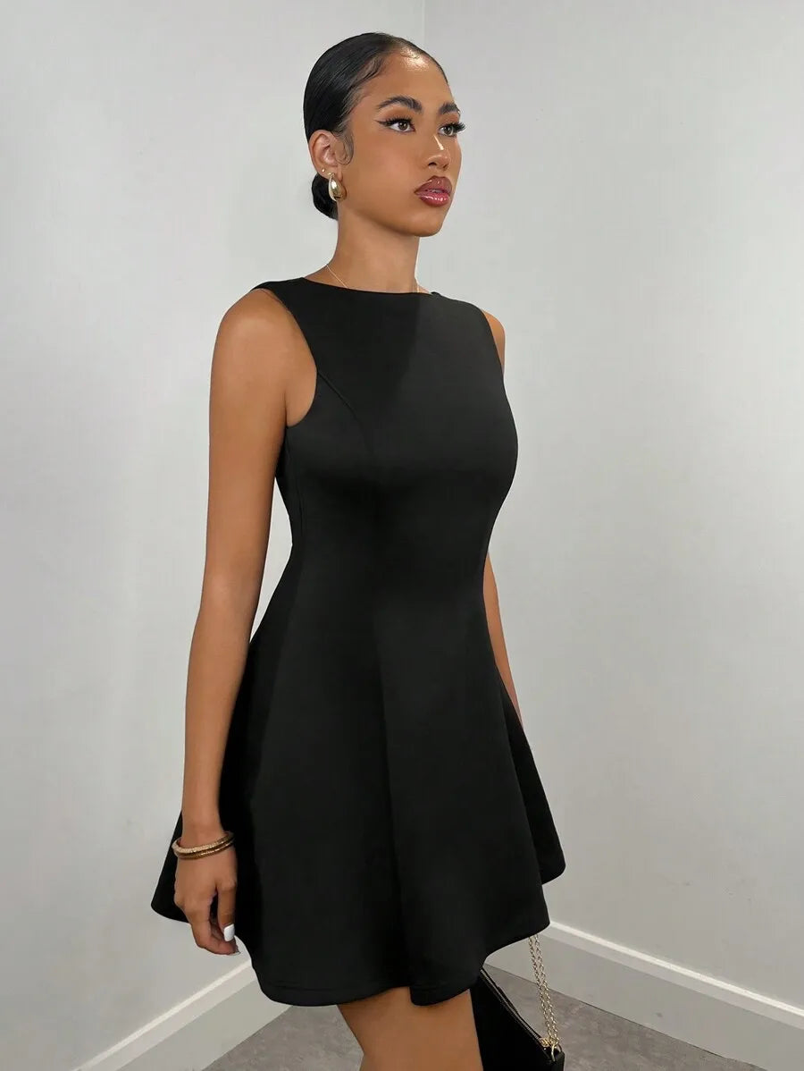 Black A Line Dress