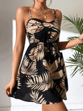 Halter Print Summer Dress