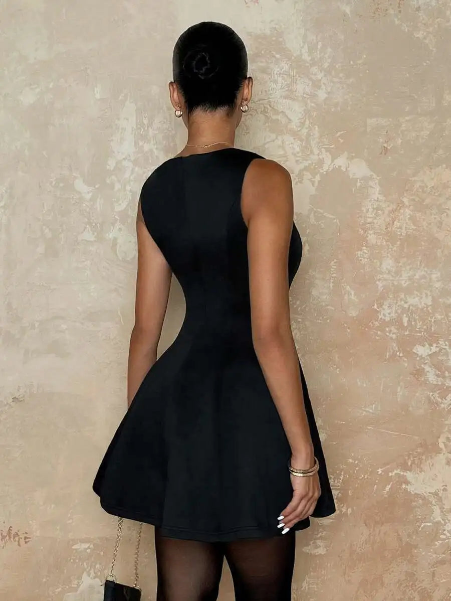 Black A Line Dress