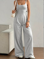 Backless Halter Jumpsuit