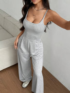 Backless Halter Jumpsuit