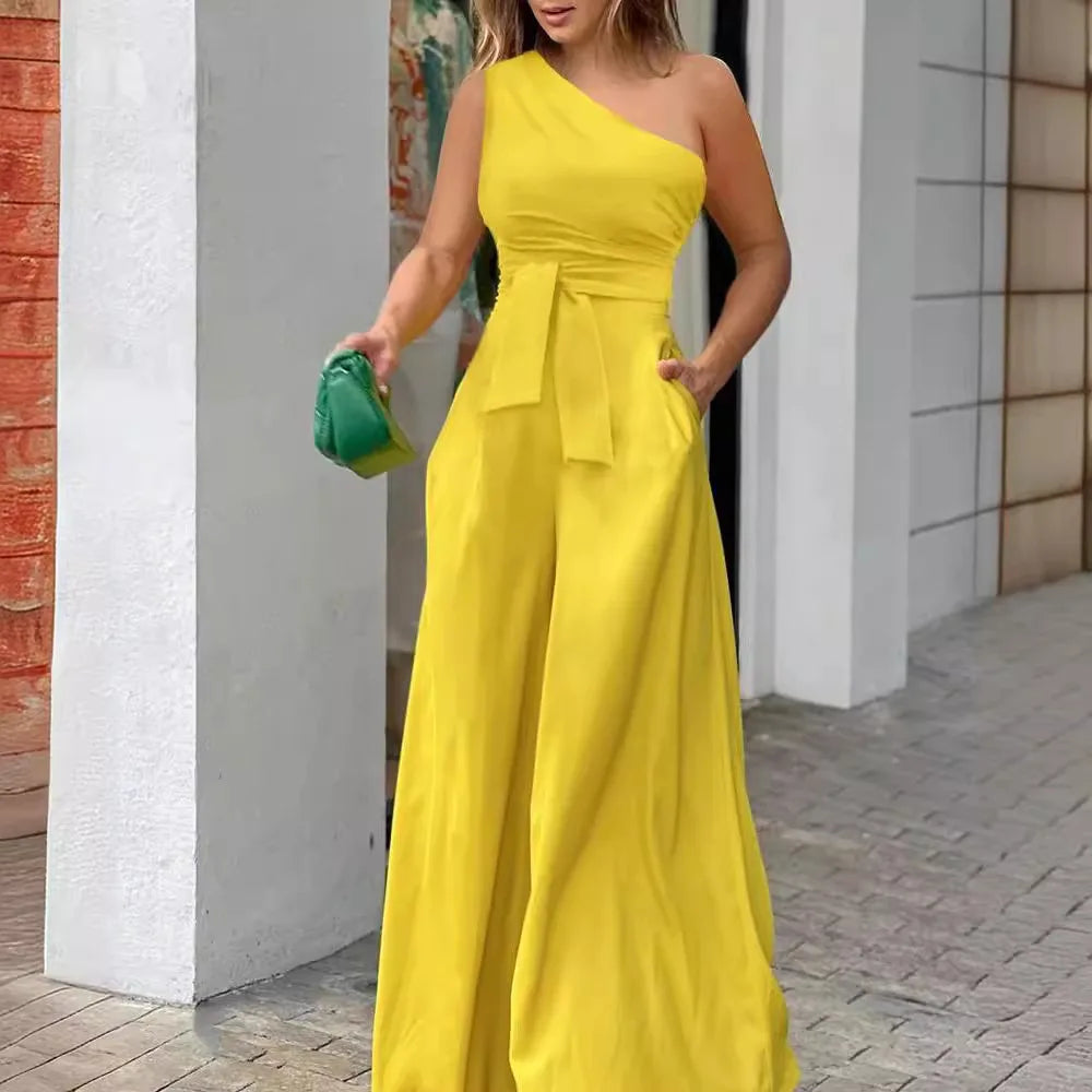 Off Shoulder Jumpsuit