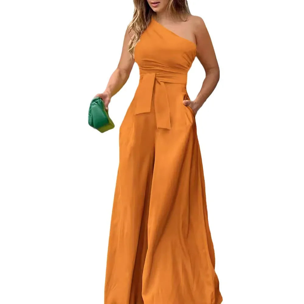 Off Shoulder Jumpsuit