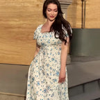Printed Summer Maxi Dress