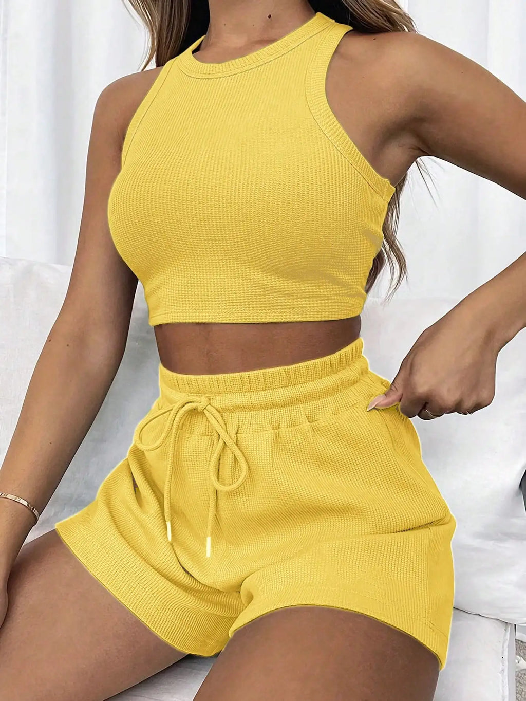 Ribbed Summer Set