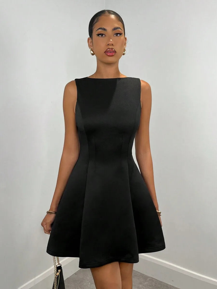 Black A Line Dress